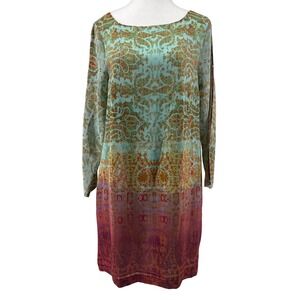 green emerald velvet dress Maeve Neck Tie Shift Mini Dress